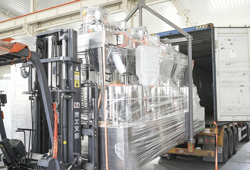 Últimas soluciones de la empresa sobre Máquina recubridora de nueces totalmente automática de tres estaciones enviada a Malasia