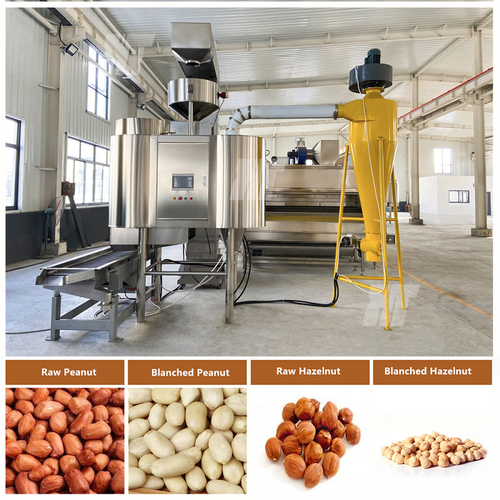 Últimas noticias de la compañía sobre La tasa de exfoliación de Peanut Air Blancher es del 99%, sin daños, sin piezas desgastadas