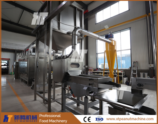 Un buen precio. Máquina de eliminación de piel de garbanzos SUS304, máquina de eliminación de piel de soja de medio núcleo en línea