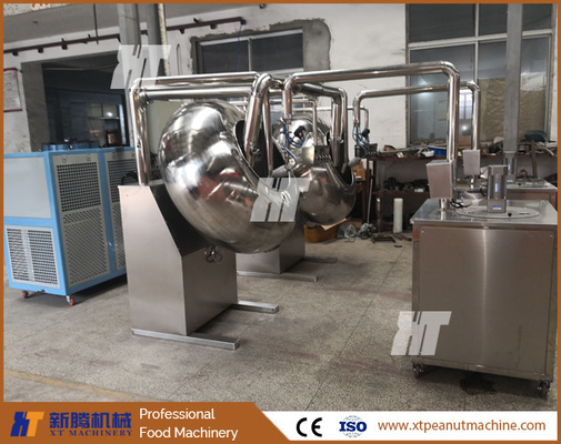 Un buen precio. Máquina para recubrir el azúcar del chocolate de la máquina de recubrimiento de maní de soja para productos de confitería en línea