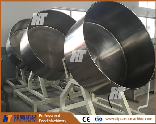 Un buen precio. Máquina de recubrimiento de cacahuete para materiales alimentarios Iso 400kg/H Candy Panning Equipment en línea