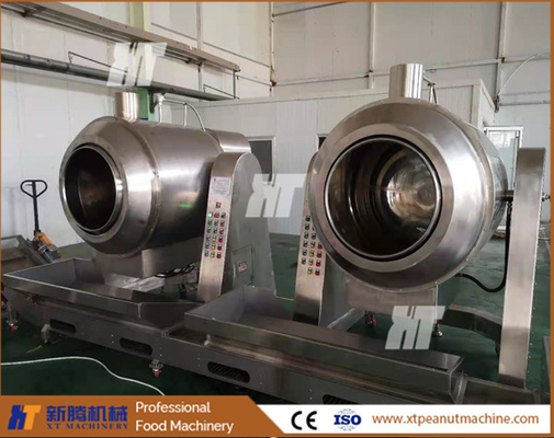 Un buen precio. Máquina de recubrimiento de azúcar de cacahuete ISO en línea