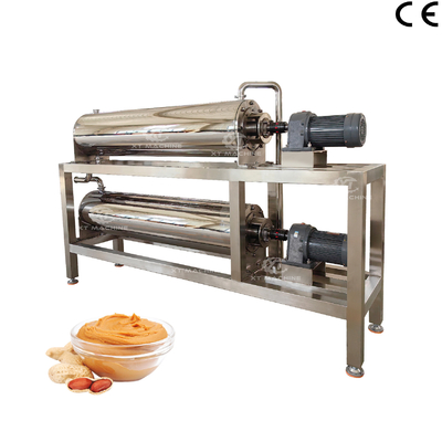Un buen precio. Máquina de enfriamiento de pasta de maní y sésamo con capacidad de 300-500 kg/h en línea