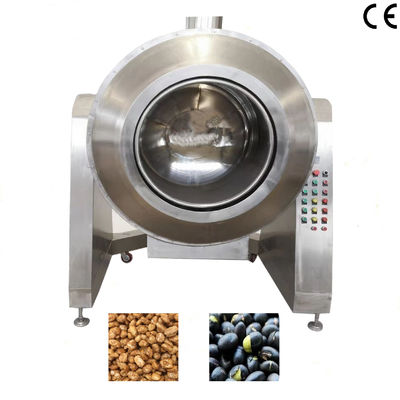 Un buen precio. Capacidad de 80 kg/partida Calentamiento por gas Control automático de temperatura Rodillo tostador sartén polivalente en línea