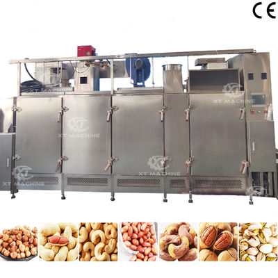 Un buen precio. Máquina Continua para Tostar Nueces de 300 kg/h para Procesamiento de Alimentos en línea