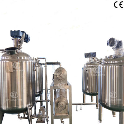 Un buen precio. Industrial Emulsifying Mixing tank Peanut Butter Blending/De-gassing Tank en línea