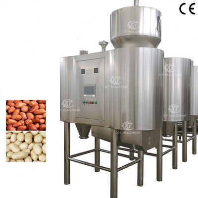 Un buen precio. High Blanching Rate Pneumatic Air Peanut Peeling Machine 1000kg/h Blanched Peanut Making Machine en línea
