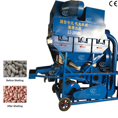 Un buen precio. High Shell Rate High Efficiency Groundnut Shelling Machine Peanut Processing Machine Gas / Electric Powered en línea