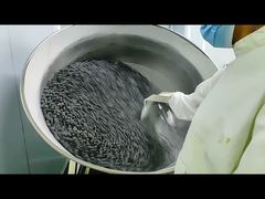 Máquina de recubrimiento de lotes de cacahuetes