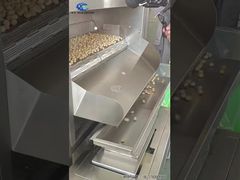 Horno continuo de nueces hawaianas/horno de maní/tostador tipo correa grande/máquina para hornear nueces completamente automática