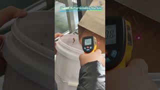 Video de prueba de la máquina trituradora de mantequilla de maní/Dulce y rico#máquina#fábrica#mantequilla de maní#mantequilla de nuez