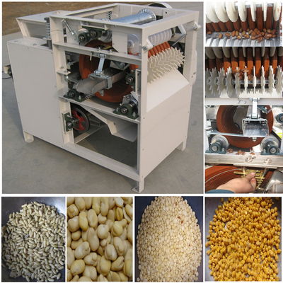 Un buen precio. Pelador de cacahuetes de acero inoxidable 304, máquina peladora de habas y habas en línea