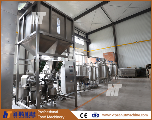 Un buen precio. Equipo comercial de procesamiento de mantequilla de maní Máquina de mantequilla de maní con semillas de sésamo en línea