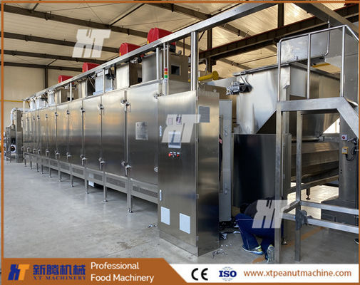 Horno multifuncional continuo eléctrico de la asación de la nuez del asador del cacahuete