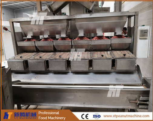Un buen precio. Máquina removedora de piel de cacahuete de 220 V en línea