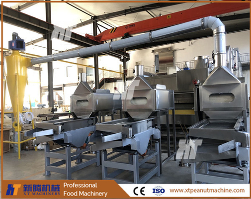 Un buen precio. SUS304 partió el blanqueador de blanqueo de la máquina del cacahuete en línea