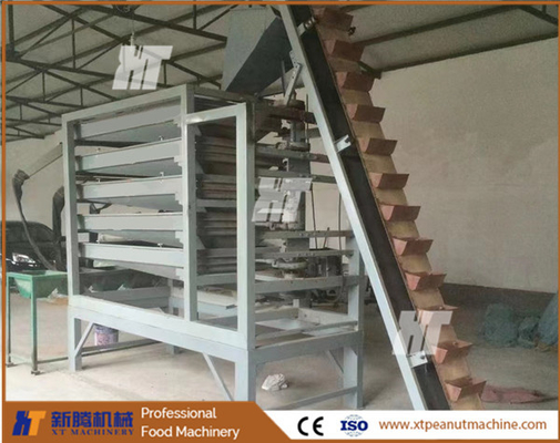 Un buen precio. 2000-8000kg/H Máquina clasificadora de maní Tamizado de máquina clasificadora de maní de 5 capas en línea