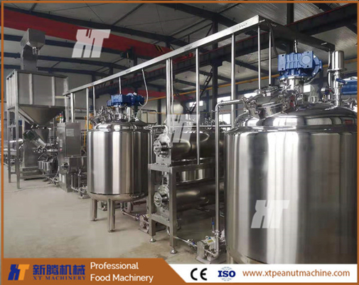 Un buen precio. Mantequilla de cacahuete continua automática del cacahuete que hace la máquina SUS304 en línea