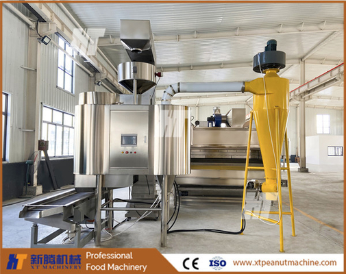 Un buen precio. Máquina de procesamiento de nueces de alta eficiencia Máquina eléctrica de blanqueo de 500 kg de capacidad en línea