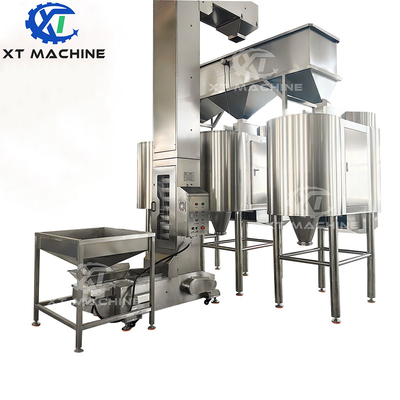 Máquina de blanqueo de cacahuetes de núcleo entero de alta capacidad robusta y duradera Blanqueador de avellana