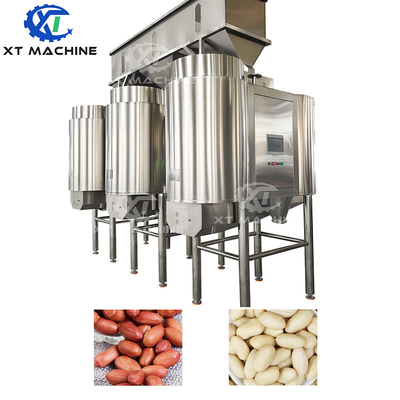 500~1000 kg/h Máquina para blanquear nueces Máquina para blanquear nueces por aire