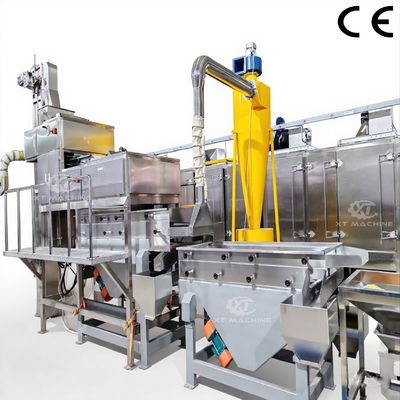 Un buen precio. Máquina para cortar cacahuetes/cashews/amandes con 3 etapas en línea