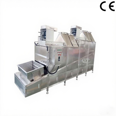 Un buen precio. Enfriador de cacahuetes y almendras fritas con capacidad de 600-1800 kg/h y calentamiento eléctrico en línea