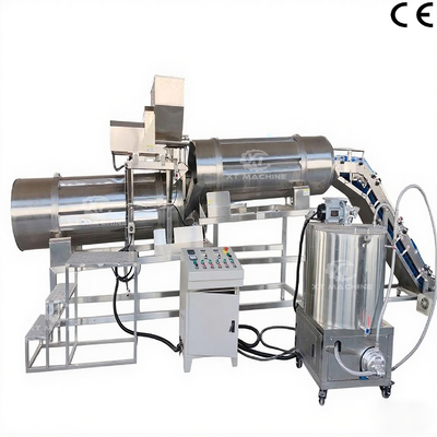 Un buen precio. Máquina de Sazonado de Alta Precisión Totalmente Automática, Máquina de Saborización de Doble Tambor para Frutos Secos, Aperitivos y Carne en línea