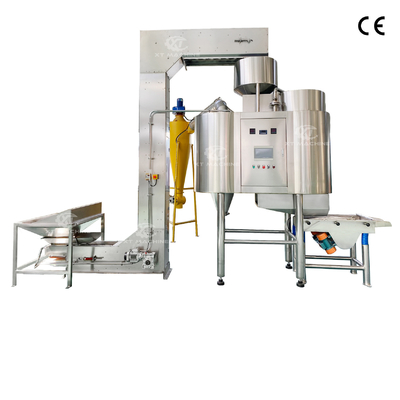 Un buen precio. 1000-1200 kg/h Máquina para pelar cacahuetes en el aire Máquina para pelar cacahuetes en seco para la producción a gran escala en línea