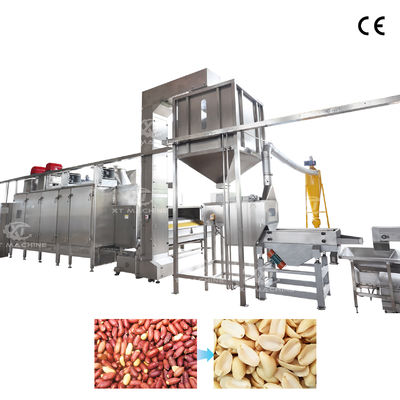 Venta Directa de Fábrica Máquina de Blanqueo de Cacahuetes Divididos de Alta Calidad Máquina Peladora de Aire