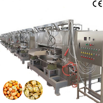 Un buen precio. Máquina de tostado de nueces recubierta de 100 kg/h totalmente automática en línea