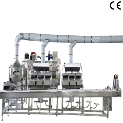Cinta transportadora industrial de velocidad ajustable SUS304 500 kg/h