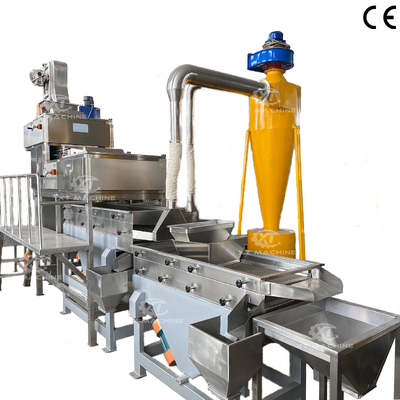 Un buen precio. Máquina picadora de nueces de 500 kg/h para procesamiento de maní, anacardos y pistachos en línea