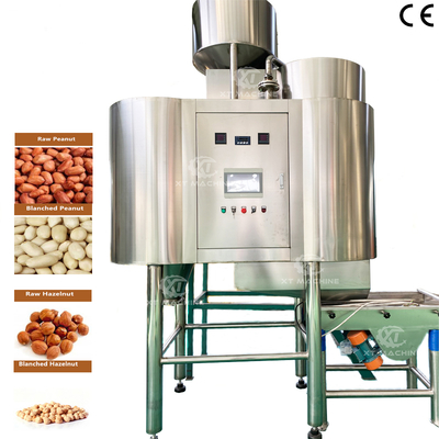 Un buen precio. Máquina de blanqueo de cacahuetes por aire con alimentación y descarga totalmente automática en línea