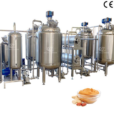 Un buen precio. Peanut Butter Blending Tank High Quality Heating and Insulation Mixing Tank Industrial Emulsifying Mixing tank en línea