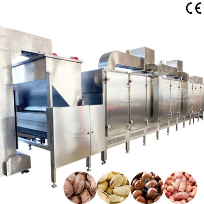 Un buen precio. 304 Food Grade Nut Roasting Machine Peanut Roasting Machine Suitable for Factory Use en línea