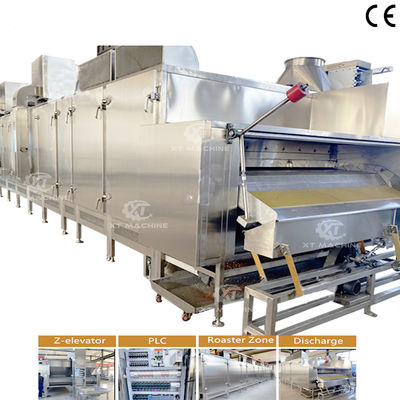 Un buen precio. Electric Heating Nut Roaster Machine with Air Cooling for Nuts Processing Plants en línea