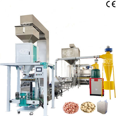 Un buen precio. Línea de producción para el blanqueo completo de huesos de frutas, equipo para la limpieza de semillas de girasol, máquina para blanquear semillas de calabaza en línea
