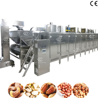 Un buen precio. Continuous Nuts Roasting Machine With Adjustable Temperature Peanut Baking Machine en línea