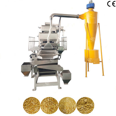 Máquina de trituración de almendras de acero inoxidable multifunción de capacidad 500 kg/h, cortadora de cacahuetes para procesamiento de frutos secos