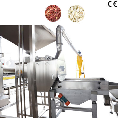 Máquina para cortar y blanquear cacahuetes SS304 de 500 kg/h con certificación CE para plantas de procesamiento de alimentos