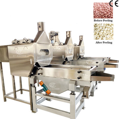 Un buen precio. SS304 Máquina para blanquear el núcleo de cacahuete dividido con 500 kg/h-1000 kg/h para plantas de procesamiento de alimentos en línea