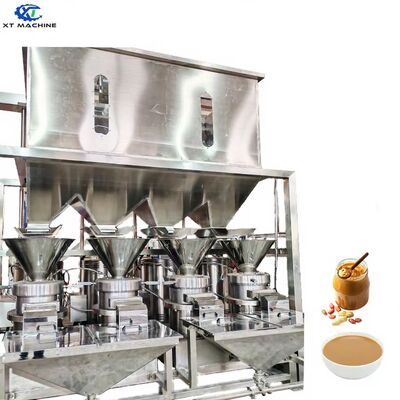 Un buen precio. Máquina de molienda de mantequilla de maní/mermelada de almendras de alta eficiencia para la producción de pasta de nueces en línea