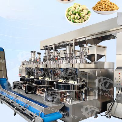 Un buen precio. Máquina de recubrimiento automático de cacahuetes de alto rendimiento para cacahuetes de múltiples sabores - sabor salado / de algas marinas / crujiente en línea
