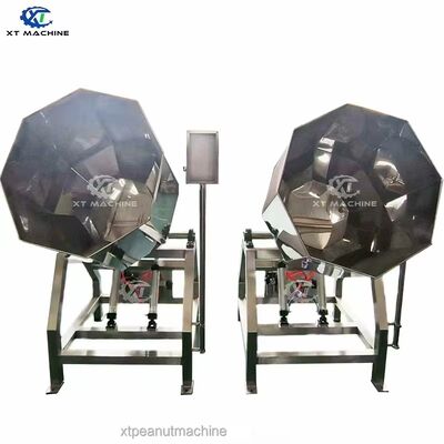 Mezcladora octogonal automática de polvo para sazonar con diseño de acero inoxidable para una mezcla y descarga eficientes