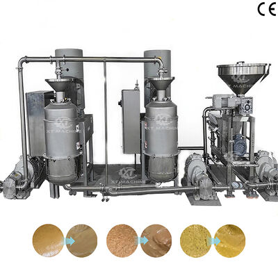 Maquinaria de molienda de mantequilla de nueces y de cacahuetes de alta velocidad con 200-300 mallas para plantas de procesamiento de nueces