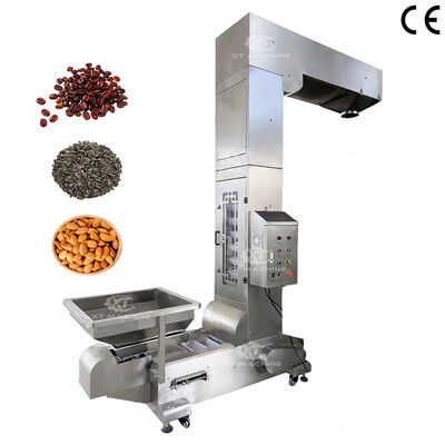 Equipo de alimentación de tipo Z para cereales, bocadillos y frutos secos
