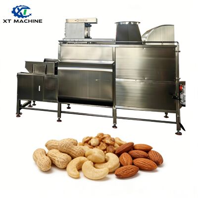 Un buen precio. Máquina de refrigeración de cacahuetes de acero inoxidable 304 con una capacidad de 1800 kg/h y un voltaje de 220V/380V para el procesamiento de nueces en línea