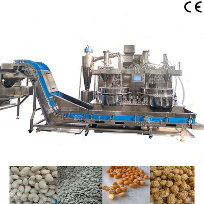 Un buen precio. Venta Directa de Fábrica 500kg/h-1000kg/h Máquina Automática de Recubrimiento de Frutos Secos Máquina para Hacer Cacahuetes Cubiertos en línea