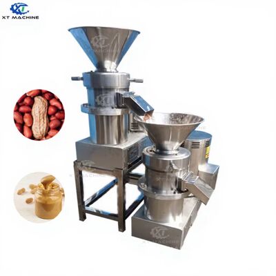 Un buen precio. 130-150 kg/h Capacidad SUS304 Maquina para moler mantequilla de maní/mermelada de pistacho para 150-160 malla en línea